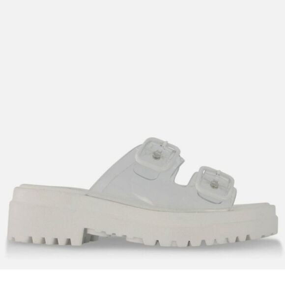 Ladies Platform sandals sz 8 - Picture 3 of 5